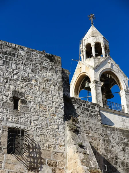 Torre da Natividade igreja, Belém, Palestina , — Fotografia de Stock