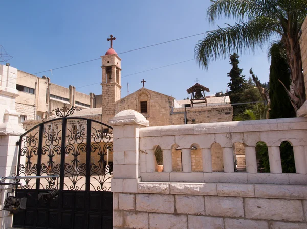 Řecká pravoslavná církev Zvěstování, nazareth, — Stock fotografie