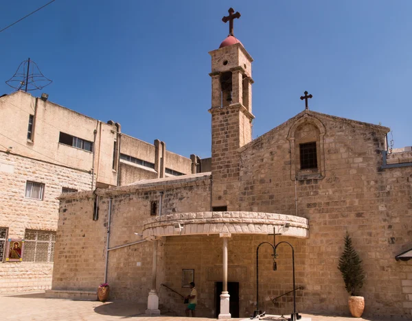 Řecká pravoslavná církev Zvěstování, nazareth, — Stock fotografie