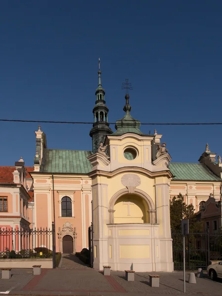 Sts. templom arkangyal Michael Sandomierzben, Lengyelországban — Stock Fotó