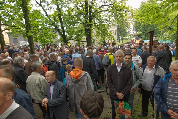 Piekary Slaskie, Polonya, 29 Mayıs 2016.: yıllık gala erkekler ve