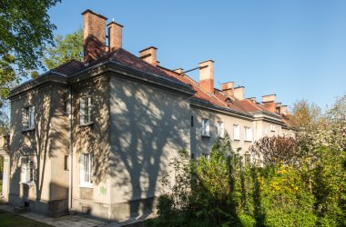 Bacalar eski evlerin çatılarda soba Isıtma ile donatılmış. 