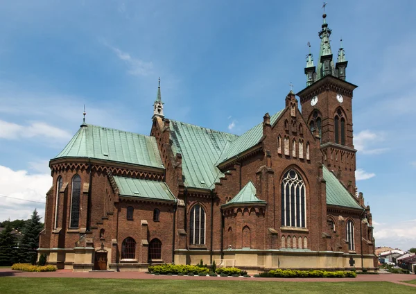 Die Kirche des Hl. Johannes in Sokolow malopolski — Stockfoto