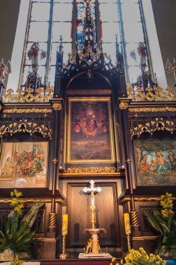 Sokolow Malopolski, Polonya - 9 Haziran 2016: Mary görüntü 