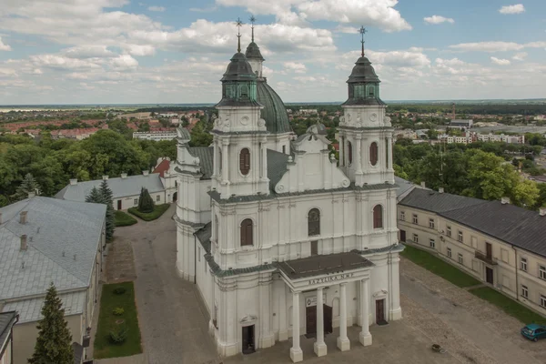 Shrine, the Basilica of the Virgin Mary in Chelm in eastern Pola — Stock Photo, Image