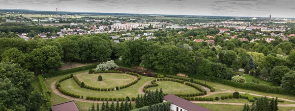 Pohled na města Chelm v Polsku. V popředí, — Stock fotografie