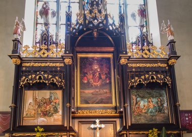 Sokolow Malopolski, Polonya - 9 Haziran 2016: Mary görüntü 