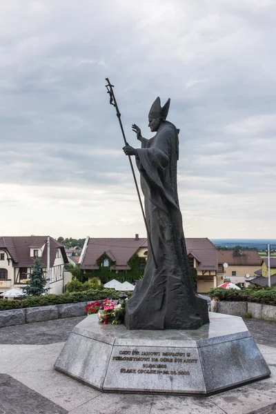 Mount St. Anna, Poland - July3, 2016: Statue of Pope John Paul I — Stock Photo, Image