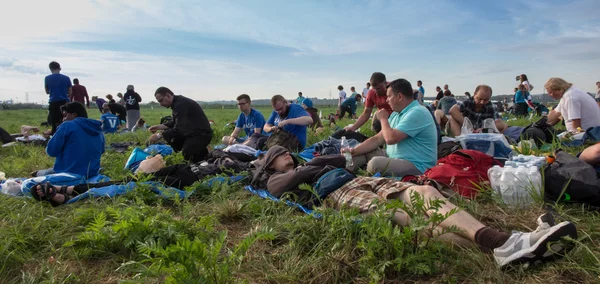 Krakow, Polonya - 31 Temmuz 2016: Tanımlanamayan Worl katılımcıların