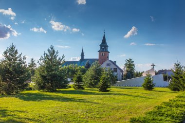 Zabawa, Polonya - 20 Temmuz 2016: Travmaya kurbanları anıt