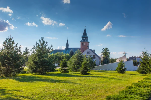 Zabawa, Poland - July 20, 2016:  Monument to the Victims of Acci — Stock Photo, Image