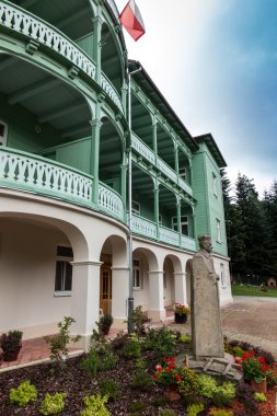 Komancza, Polonya - 20 Temmuz 2016: İnci Rahibeler Manastırı