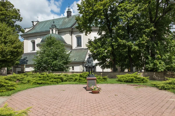 Dukla, Poland - July 20, 2016:  St. John of Dukla of bread in fr — Stock Photo, Image