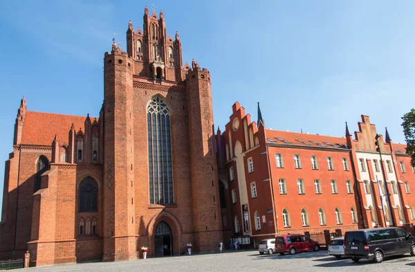 Pelplin, Pologne - 1er septembre 2016 : L'ancienne cathédrale historique — Photo