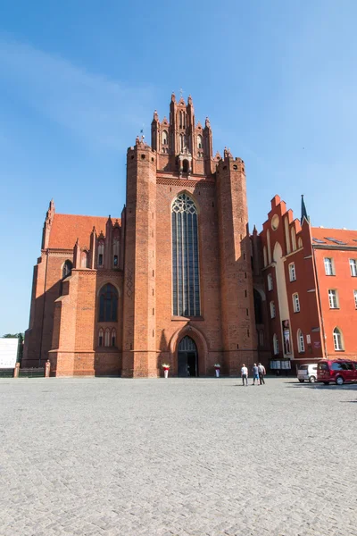 L'ancienne basilique historique de la cathédrale de Pelplin en Pologne — Photo