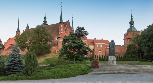 Catedral de Frombork, lugar donde Nicolás Copérnico fue enterrado . — Foto de Stock