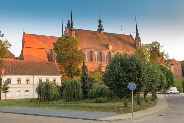 Catedral de Frombork, lugar donde Nicolás Copérnico fue enterrado . —  Fotos de Stock