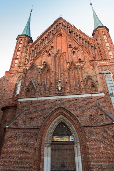 Catedral de Frombork, lugar onde Nicolau Copérnico foi enterrado . — Fotografia de Stock