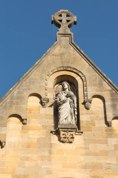 Detail of the facade of the chapel of the revelation of the Lord — Stock Photo, Image