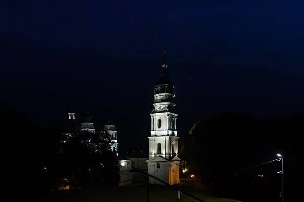 Santuário Basílica Virgem Maria Chelm Leste Polônia Perto Lublin Durante — Fotografia de Stock