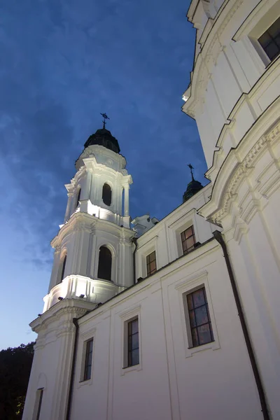 Shrine Basilica Virgin Mary Chelm Eastern Poland Lublin Dusk Evening — Stock Photo, Image