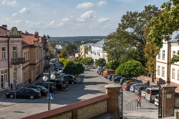 Вид Холма Котором Находится Святилище Девы Марии Хемской Сторону Города — стоковое фото