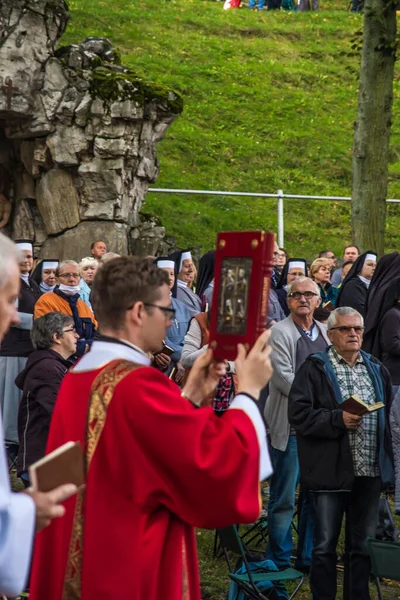 Berg Anna Polen September 2020 Religiöse Feierlichkeiten Zur Erhebung Des — Stockfoto