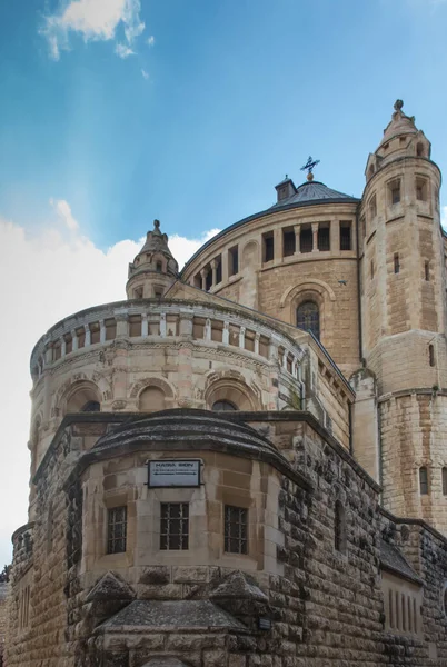 Jeruzalem Israël Hemelvaartklooster Oude Stad Jeruzalem Ook Bekend Als Mary — Stockfoto