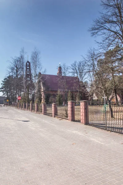 Polonya Nın Gliwice Piskoposluğundaki Kalety Miotek Teki Assisi Kilisesi — Stok fotoğraf