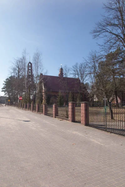 Polonya Nın Gliwice Piskoposluğundaki Kalety Miotek Teki Assisi Kilisesi — Stok fotoğraf