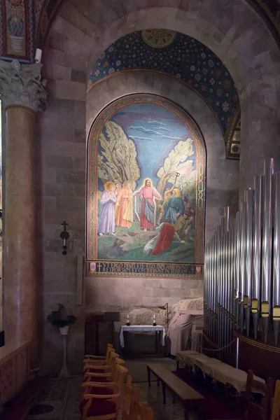 Иерусалим Израиль Января 2020 Года Интерьер Церкви Народов Известен Базилика — стоковое фото