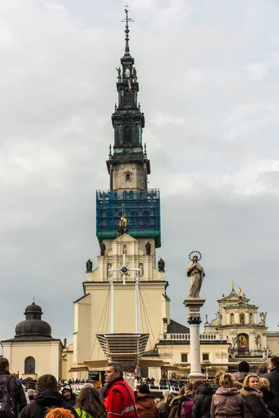 Честохова Польща Жовтня 2016 Єднане Окуплення Цілоденна Молитва Зустрічає Людей — стокове фото