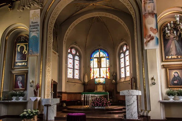 Kalety Polonia Maggio 2021 Interno Della Chiesa Parrocchiale San Giuseppe — Foto Stock