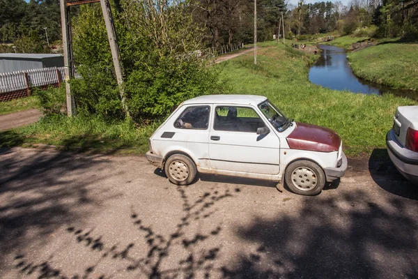 Car Fiat 126P Called Toddler Produced Very Popular Poland End — Stock Photo, Image