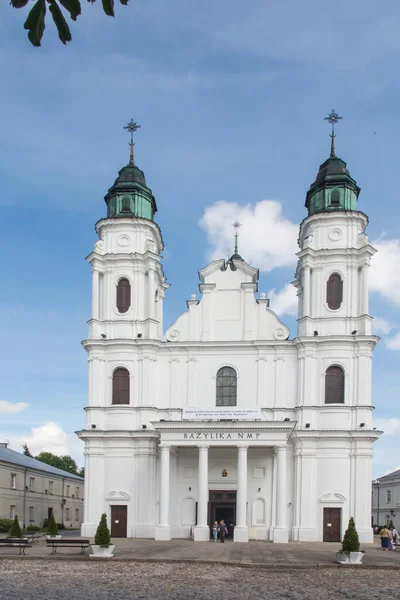 Svatyně Bazilika Panny Marie Chelmu Východním Polsku Lublinu — Stock fotografie