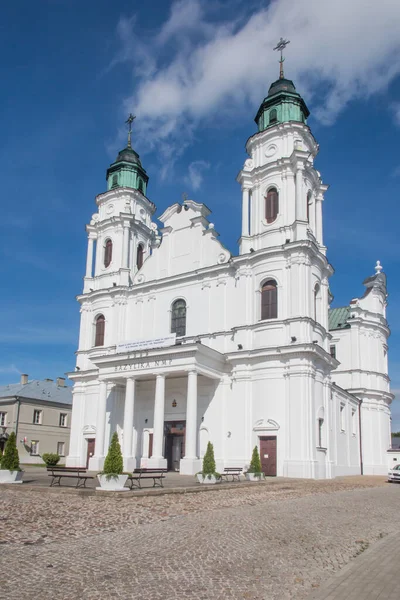 Santuario Basilica Della Vergine Maria Chelm Nella Polonia Orientale Vicino — Foto Stock