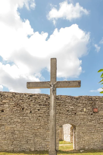 Ruins Church Stanislawa Zarki Ruins Baroque Church Second Half Xviii — Stock Photo, Image