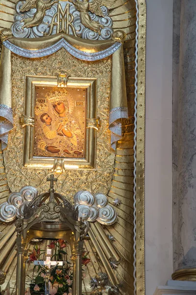 Chelm Polonia Julio 2021 Dentro Del Santuario Basílica Virgen María —  Fotos de Stock