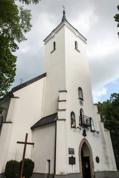 Ludzmierz Zakopane Közelében Lengyelországban Templom Podhale Királynőjének Szentélyében — Stock Fotó