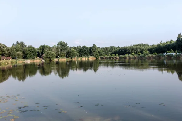 Іхтіопарк Або Рибні Пам Ятки Лісовому Кутку Сілезії Польща Тематичний — стокове фото