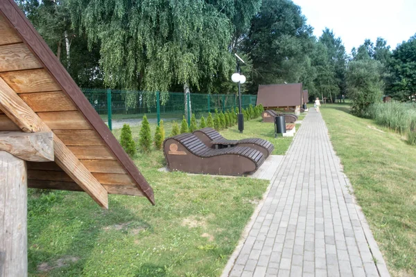 Ichthyopark Atracciones Peces Rincón Forestal Silesia Polonia Parque Temático Kalety —  Fotos de Stock