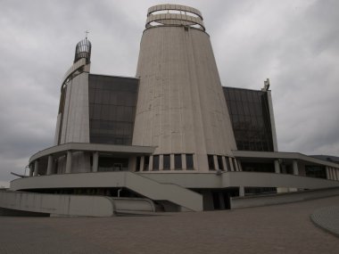 merhamet Krakow Polonya Lagiewniki içinde Tapınak
