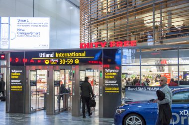Oslo Gardermoen, Norveç - Duty Free Shop Kasım 3:Interior 
