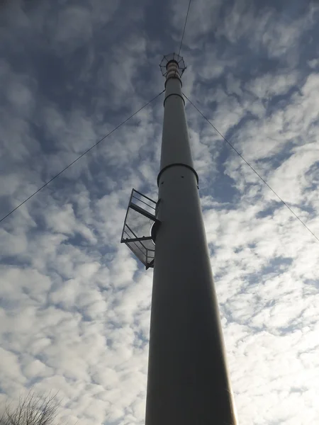 Metal chimney — Stock Photo, Image