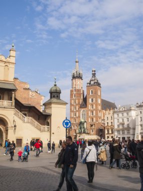 Krakow, Polonya - 29 Mart 2015: Our Lady kabul, hurch 