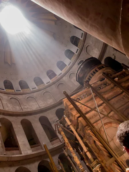 GERUSALEMME - 15 luglio: Cappella Greca della Chiesa del Santo Sepolcro — Foto Stock