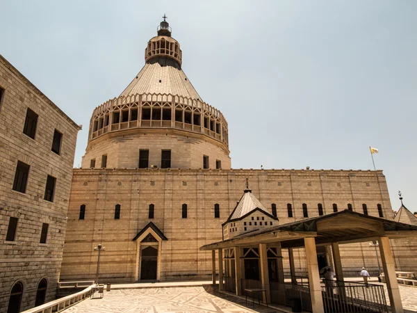 Basilica of the Annunciation in Nazareth — Stock Photo, Image