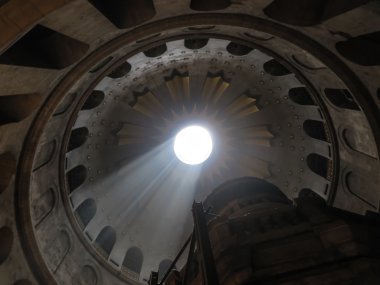 Kudüs - Juli 13: Yunan Şapel kilise kutsal Sepulchr