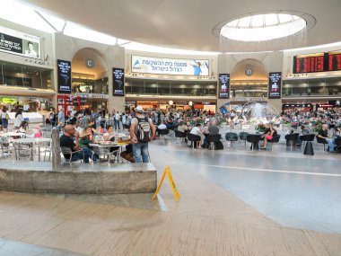 Tel Aviv, İsrail - 16 Temmuz, 2015:Waiting önce hareket, befor