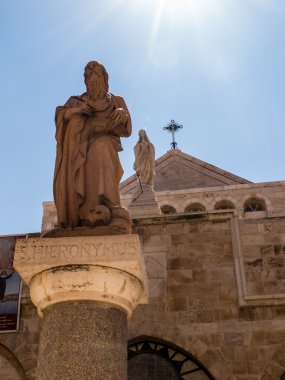 Bethlehem şehir. Jesus Chris doğuş Kilisesi